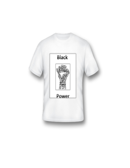 New Black Power Crew T